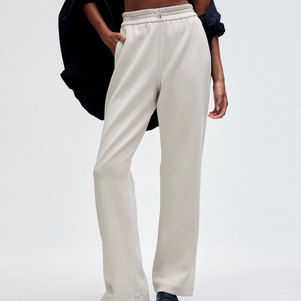 lululemon athletica bone Softstreme High Rise Full Length Athletic Pants